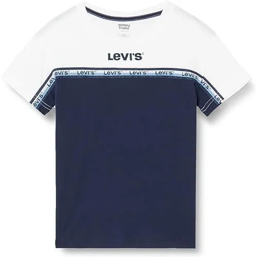 Levi's Kids Lvb logo tape tee Boys Ocean Cave
