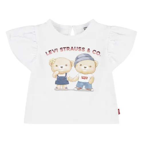 Levi's Kids Lvg bear bubble slv top Baby Girls White