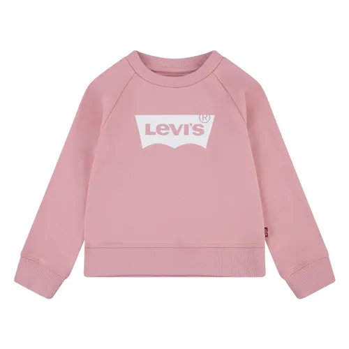 Levi's Kids Lvg key item logo crew Girls Pink Icing