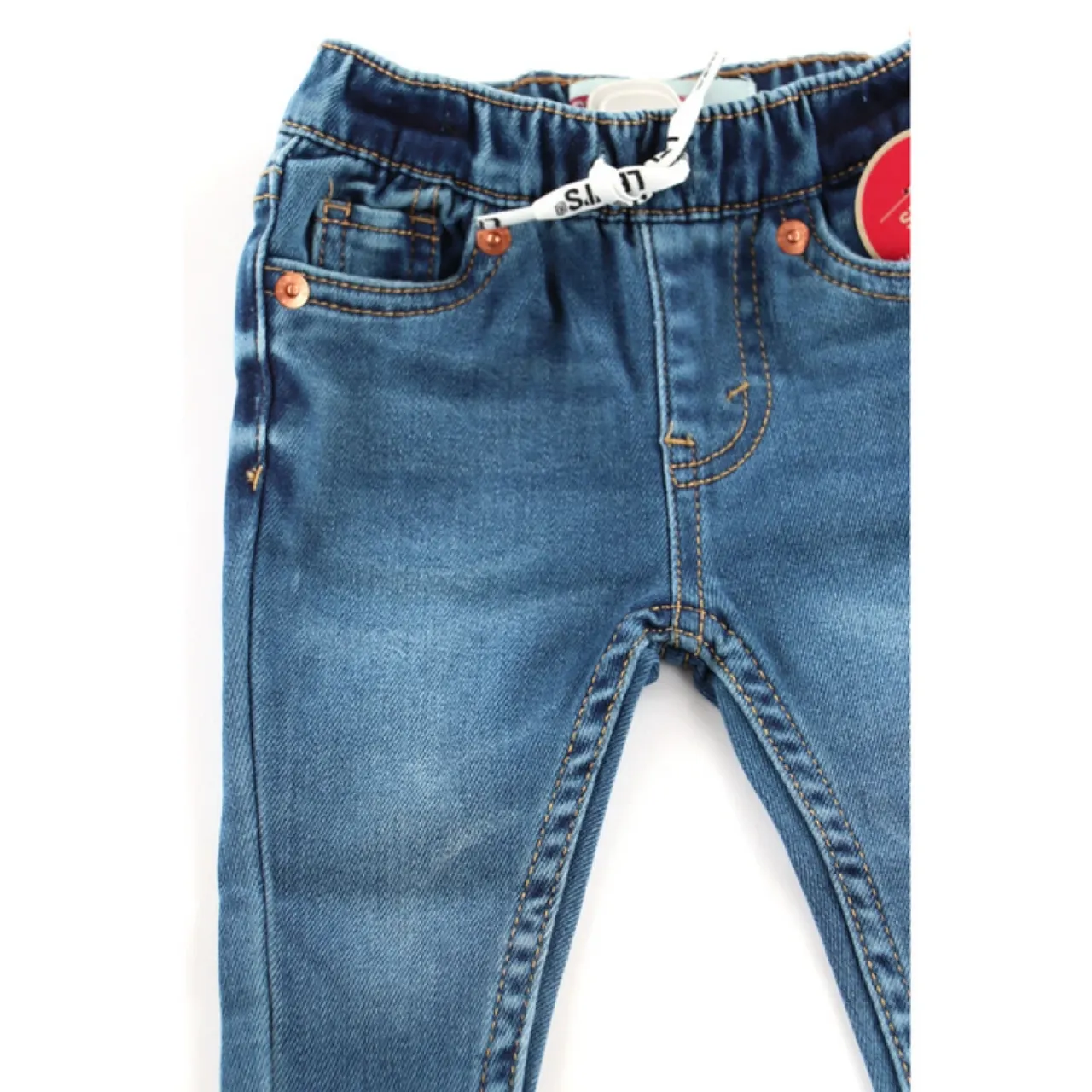 Levi's , Kids Skinny Denim Pants ,Blue female, Sizes: