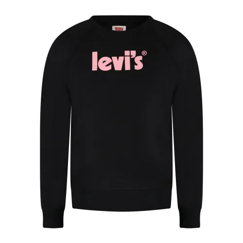 Levi's , Kids Sweatshirt ,Black female, Sizes: