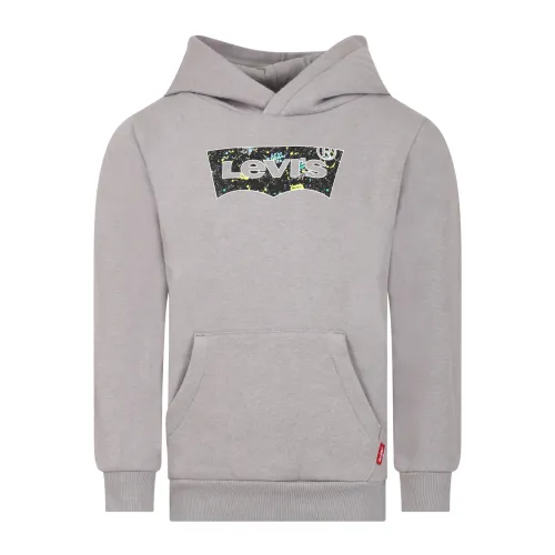 Levi's , Kids Sweatshirt ,Gray male, Sizes: