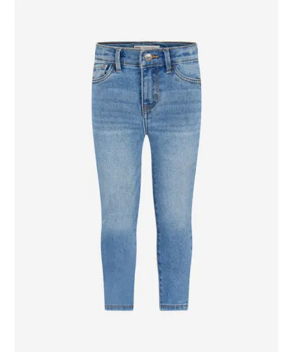 Levi's Kids Wear Girls 710 Super Skinny Jeans in Blue
