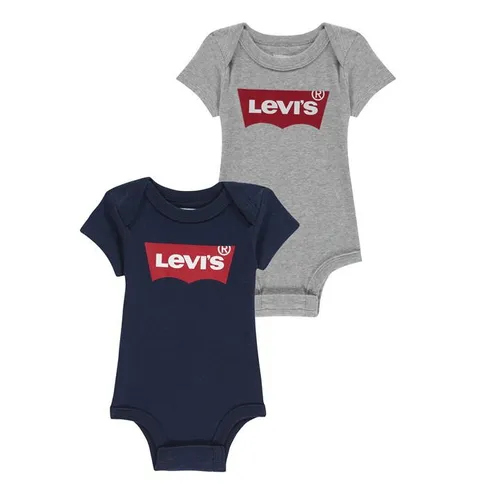Levis Levis 2pc Batwing T-Shirts Unisex Babies - Grey