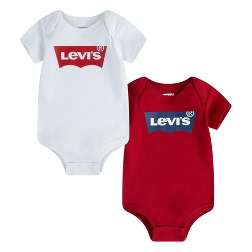 Levis Levis 2pc Batwing T-Shirts Unisex Babies - White