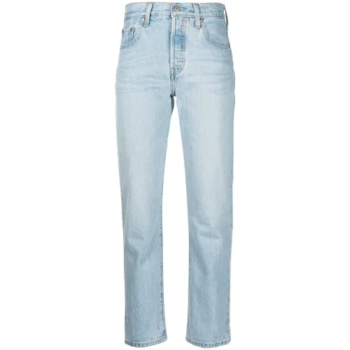 Levi's , Light Blue Straight-Leg Jeans ,Blue female, Sizes: