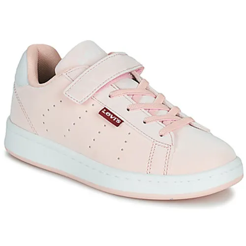 Levis  LINCOLN  women's Shoes (Trainers) in Pink