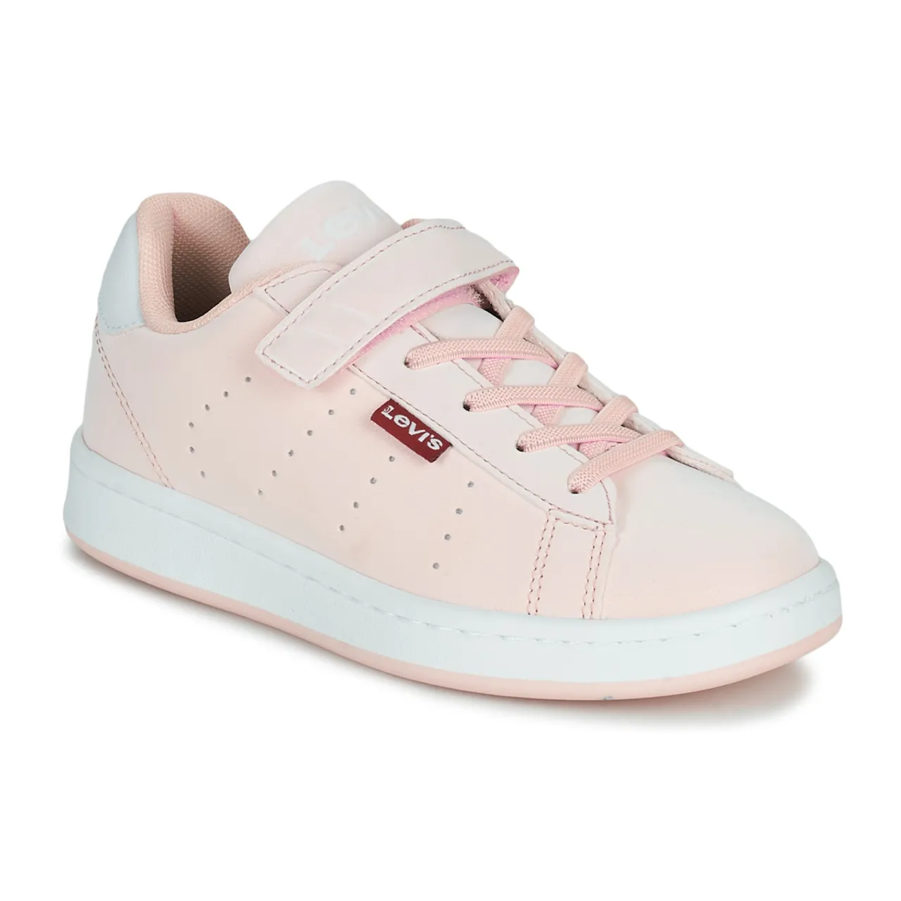Levis  LINCOLN  women's Shoes (Trainers) in Pink