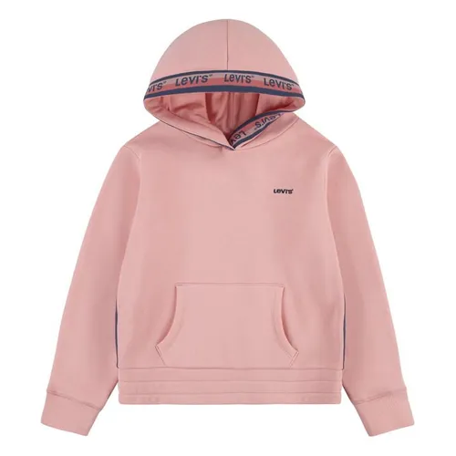 Levis Logo Hoodie Sweatshirt Junior Girls - Pink
