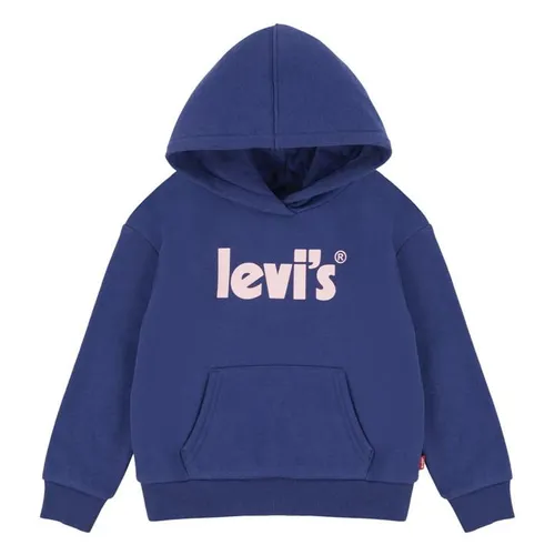 Levis Logo Over The Head Hoodie Juniors - Blue