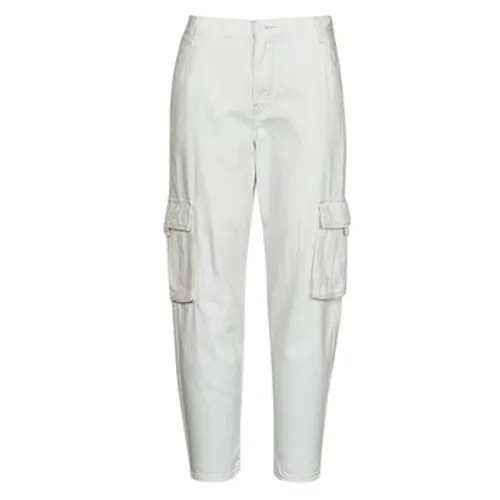 Levis  LOOSE CARGO  women's Trousers in White