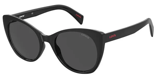 Levi's LV 1015/S 807/IR Women's Sunglasses Black Size 55