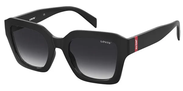 Levi's LV 1027/S 807/9O Women's Sunglasses Black Size 53