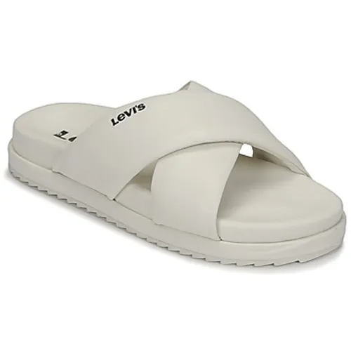 Levis  LYDIA  women's Sliders in White
