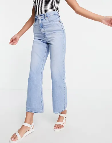 Levi's math club flared jeans in light wash-Blue
