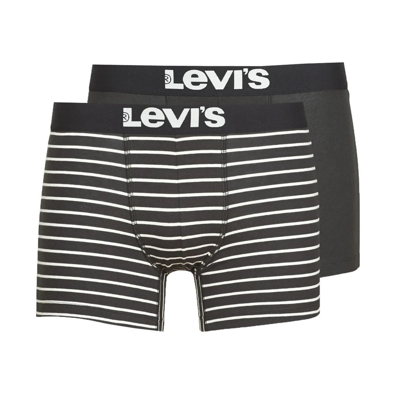 Levis  MEN VINTAGE PACK X2  men's Boxer shorts in Black