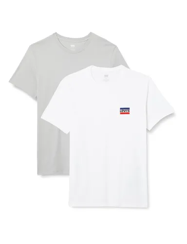 Levi's Men's 2-Pack Crewneck Graphic Tee T-Shirt