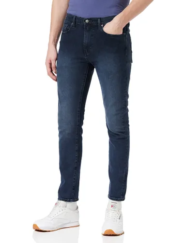 Levi's Men's 510 Skinny Jeans Seeped Blue Black Adv (Blue)