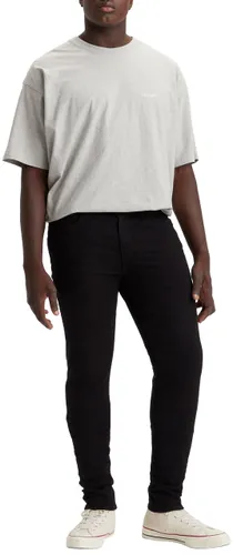 Levi's Men's Big & Tall Skinny Taper Jeans Black Leaf Adv