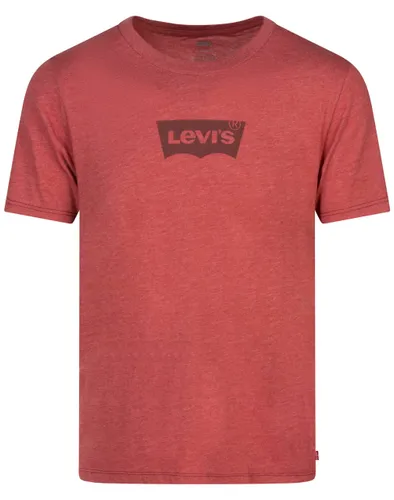 Levi's Men's Graphic Crewneck TEE Reds