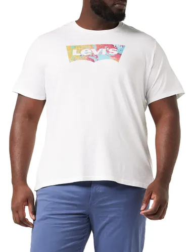 Levi's Men's Graphic Crewneck Tee T-Shirt Pirate Black