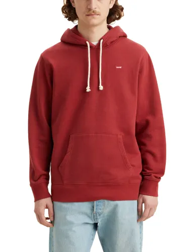 Levi's Men's Hoodie Sweatshirt Brick Red (Red) XL