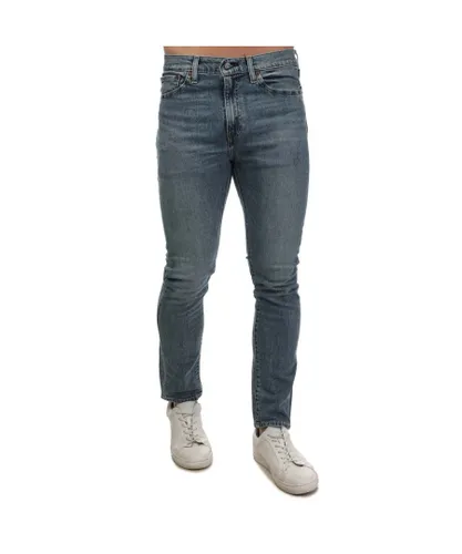 Levi's Mens Levis 510 Super Worn Skinny Jeans in Blue Cotton