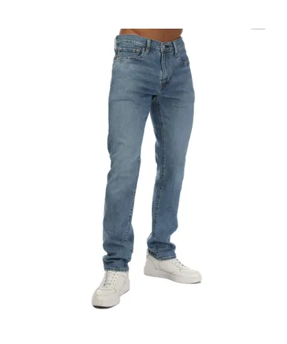Levi's Mens Levis 511 Slim Corfu Got Friends Jeans in Denim - Blue Cotton