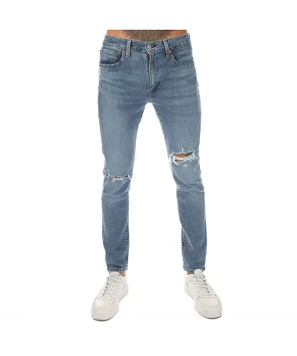 Levi's Mens Levis 512 Slim Taper Corfu Narwhal Jeans in Denim - Blue Cotton
