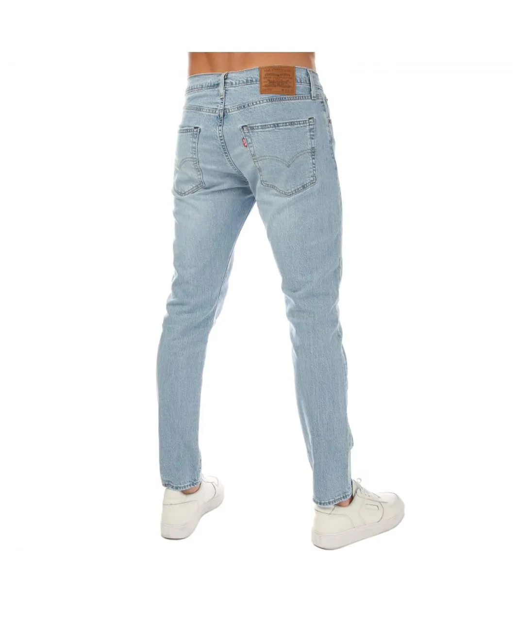 Levi's Mens Levis 512 Slim Taper Squeezy Light Jeans in Blue Cotton
