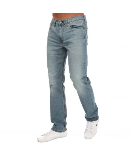 Levi's Mens Levis 514 For You Cool Straight Jeans in Blue Cotton