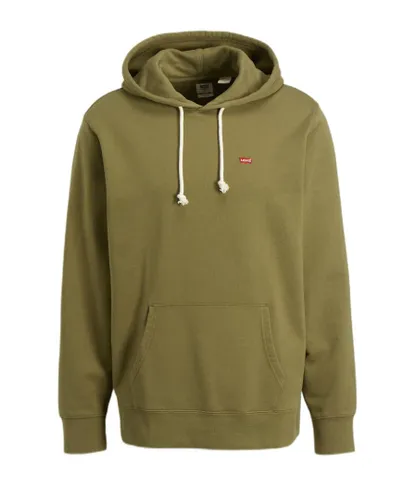 Levi's Mens Levis Original House Mark Hoody in olive Cotton