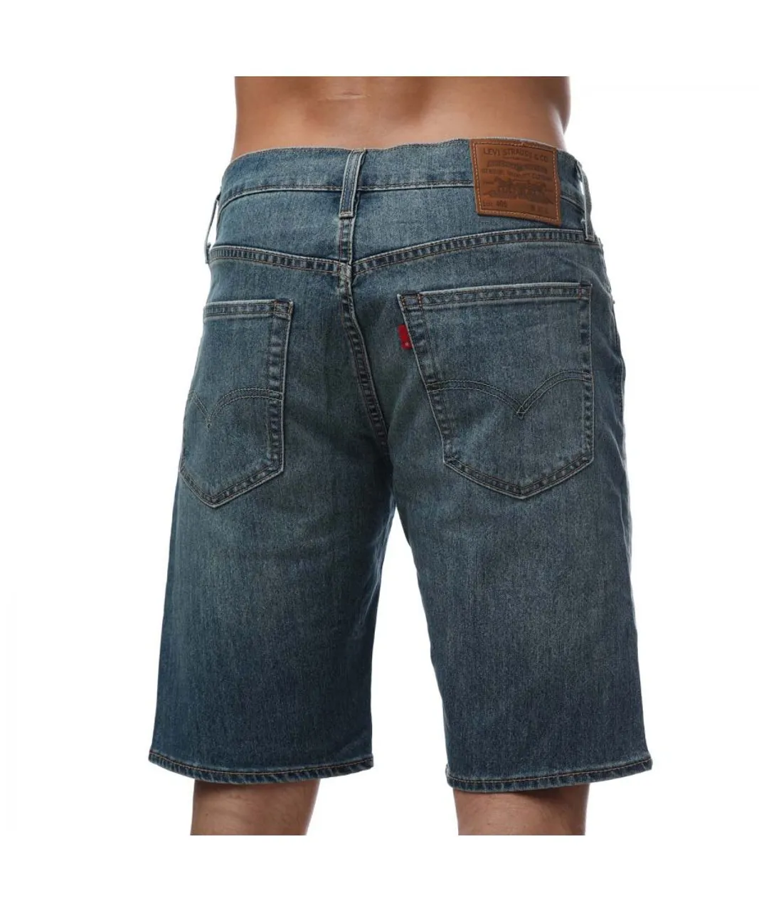Levi's Mens Levis Standard Shorts in Blue Cotton