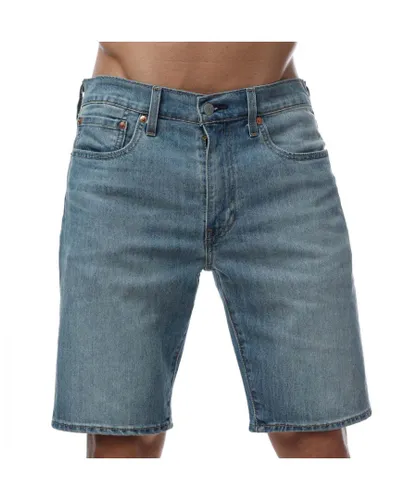 Levi's Mens Levis Standard Shorts in Light Blue Cotton