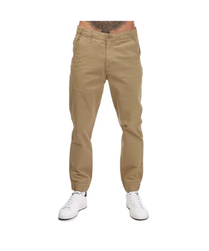 Levi's Mens Levis XX Chino Jogger III Pants in Beige Cotton