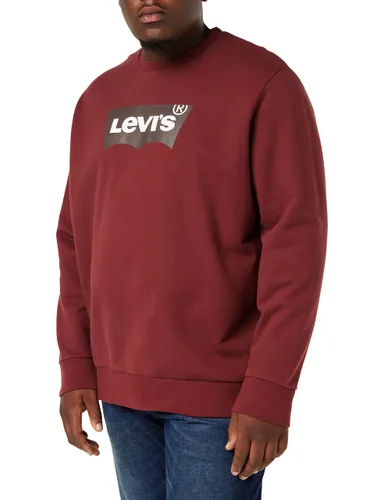 Levi's Men's Standard Graphic Crew Sweatshirt Batwing Crew