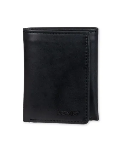 Levi's Men's Trifold Wallet-Sleek and Slim Includes Id