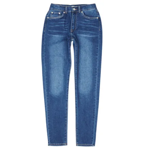 Levis  MINI MOM JEANS  girls's Mom jeans in Blue