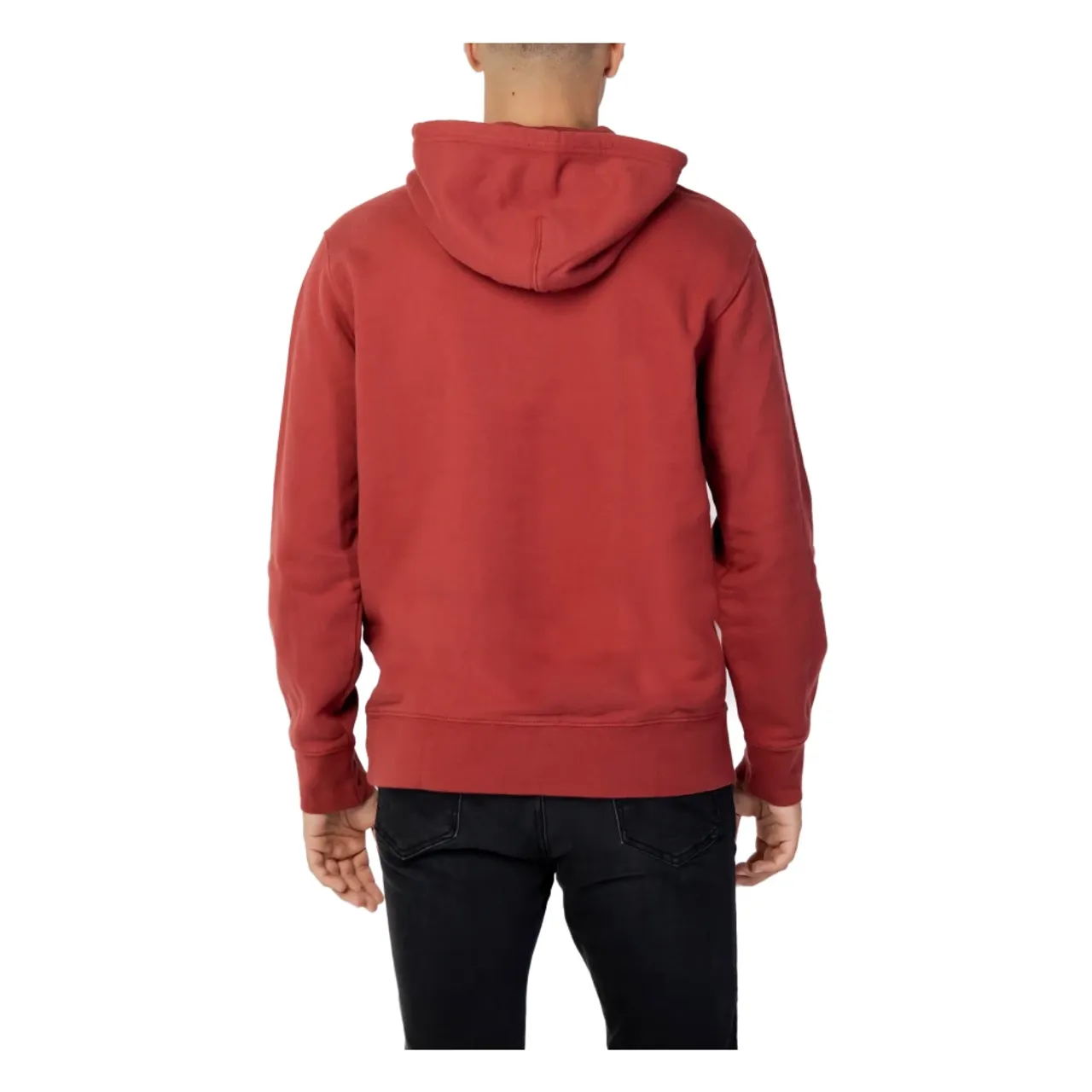 Levi's , NEW Original Hoodie Brick RED 34581-0021 ,Red male, Sizes: