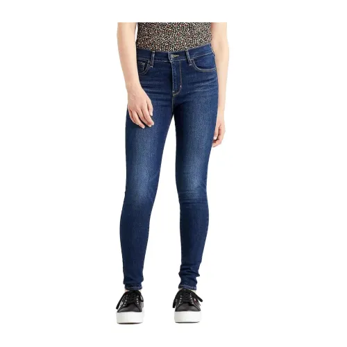 Levi's , Pantalon 720 Super Skinny Herise ,Blue female, Sizes: