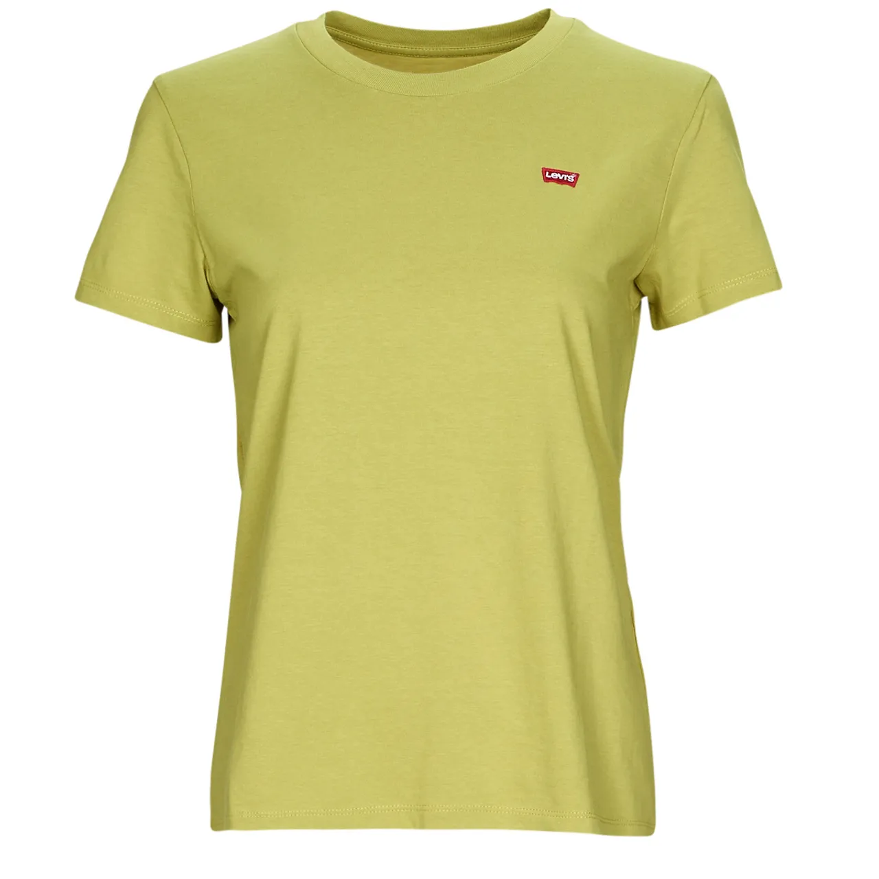 Levis  PERFECT TEE  women's T shirt in Yellow