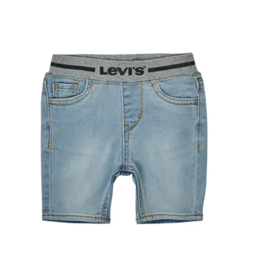 Levis  PULL ON RIB SHORT  boys's Children's shorts in Blue