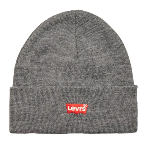 Levis  RED BATWING EMBROIDERED SLOUCHY BEANIE  women's Beanie in Grey