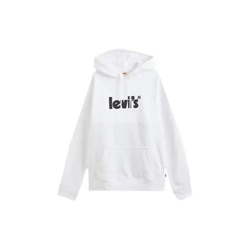 Levi's® Relaxed Graphic Poster Hoody - White