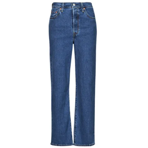 Levis  RIBCAGE STRAIGHT ANKLE Lightweight  women's Jeans in Blue