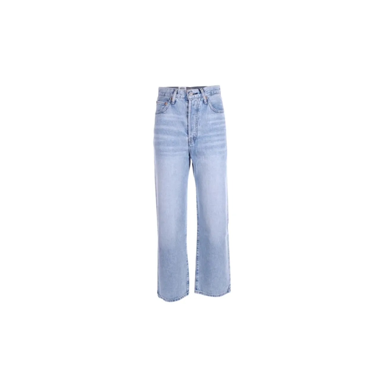 Levi's , Ribcage Straight Jeans ,Blue female, Sizes: