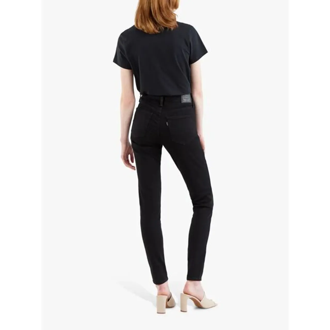 Levi's Shaping Super Skinny Jeans, Black Squared - Black Squared - Female