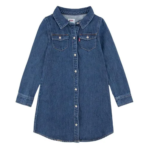 Levis Shirt Dress Infants - Blue