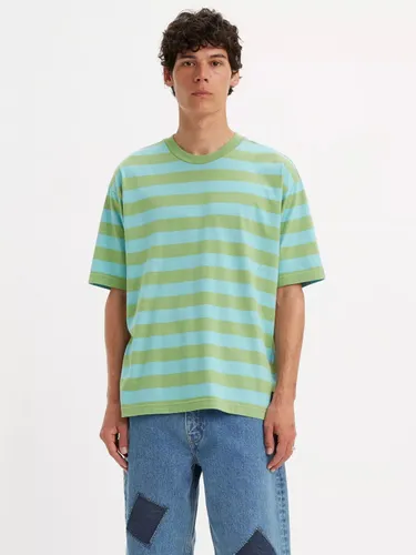 Levi's Small Stripe Graph T-Shirt, Blue/Grey - Blue/Grey - Male