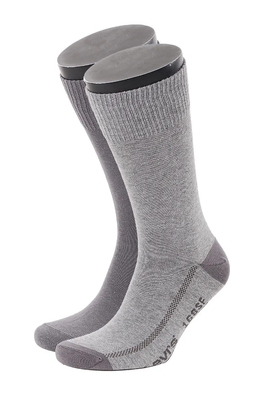 Levi's Socks Cotton 2-Pack 758 Grey